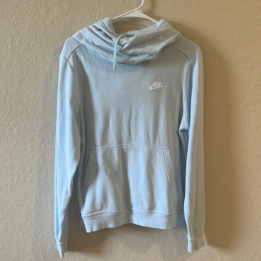 Baby Blue Nike Sweatshirt!! WORN TWICE
